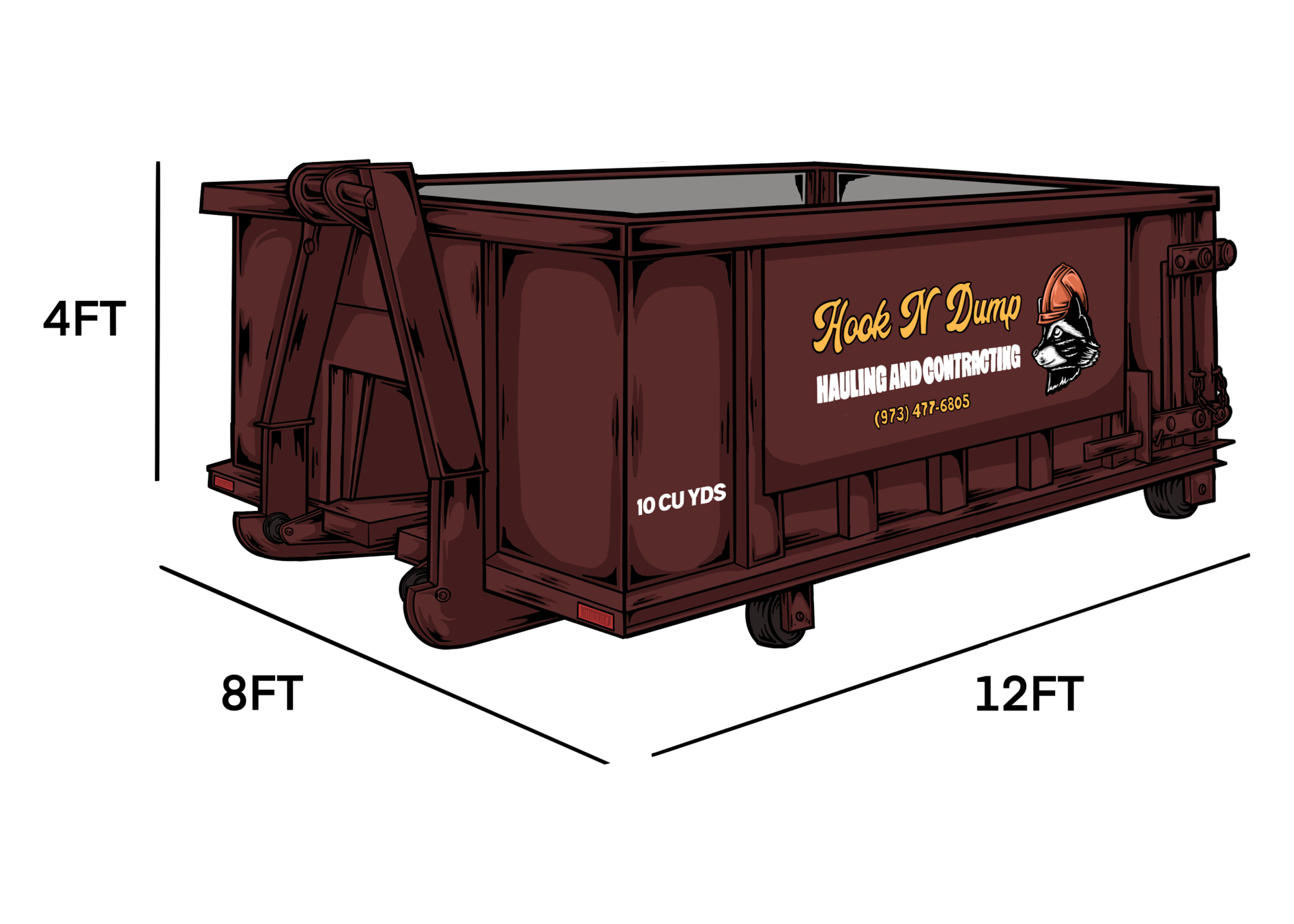 10 Cubic Yards Dumpster