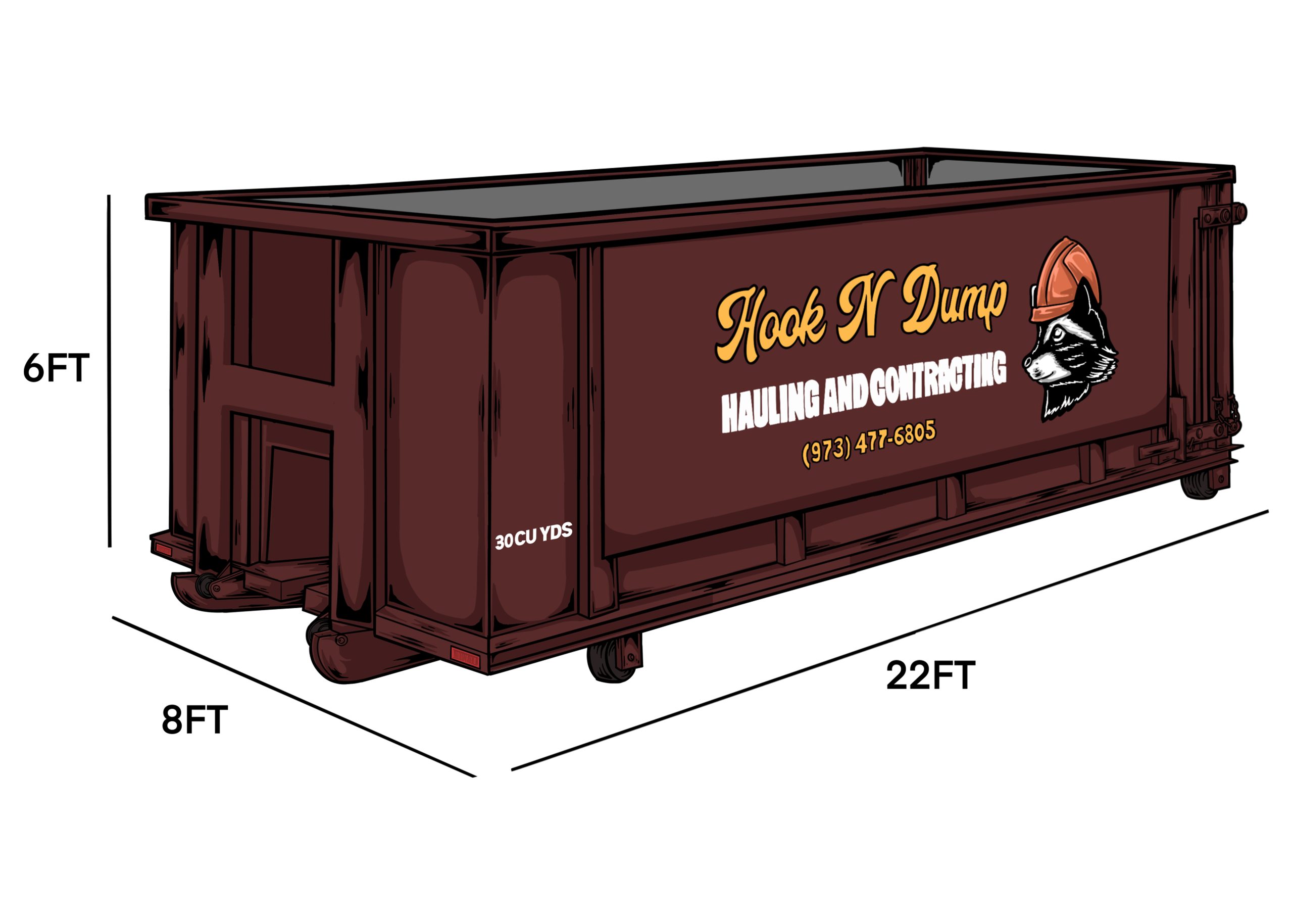 30 Cubic Yards Dumpster