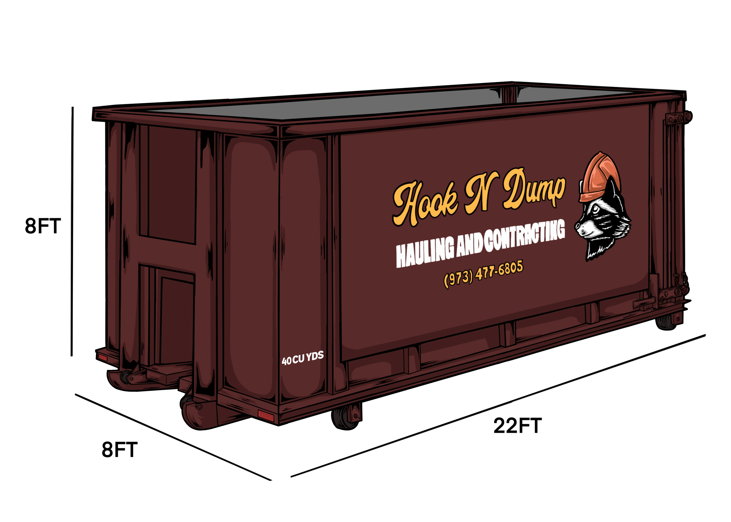 40 Cubic Yards Dumpster